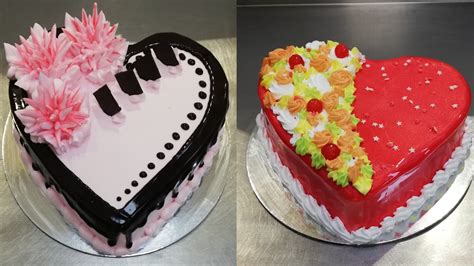 How To Make Heart Shape Cake Recipe Love Cake Wedding Anniversary Cake