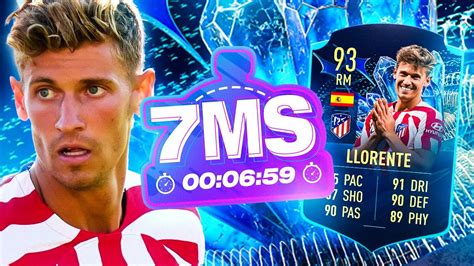 Tots Moments Marcos Llorente Minute Squad Builder Youtube