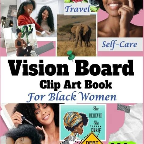 Stream Vision Board Clip Art Book For Black Women Create Powerful