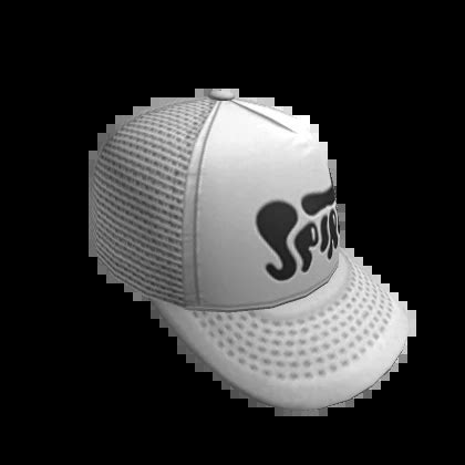 BACKWARDS SPIRIT TRUCKER CAP WHITE Roblox Item Rolimon S