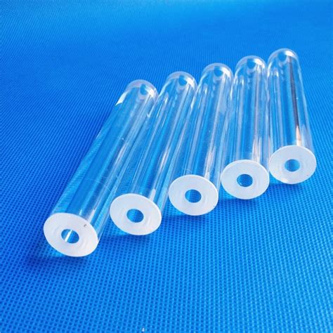 Clear Quartz Tube Clear Quartz Glass Tubes Custom Size Clear Quartz