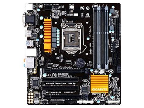 Gigabyte Ga H M D H Lga Intel H Hdmi Sata Gb S Usb Micro