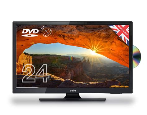 Buy Cello C24230ft2 12 Volt Led Tv Dvd Made In The Uk 24 Inch Online At Desertcartoman