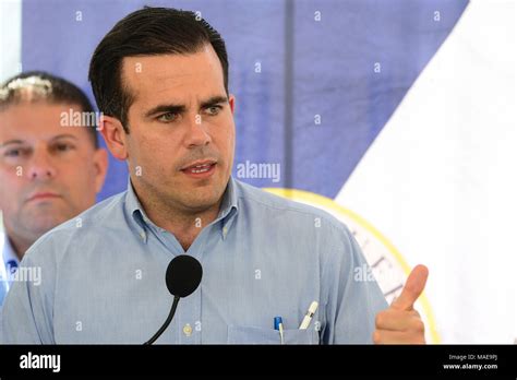 Utuado Puerto Rico El Gobernador Ricardo Rossello Inaugura El