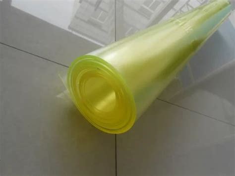 Green Color Coated Polyurethane Rubber Sheet For Industrial Thickness