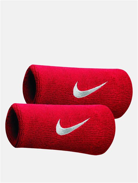 Nike Swoosh Doublewide Wristband Tennis Clothing Nencini Sport