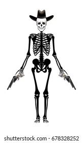 Western Cowboy Skeleton Images Stock Photos Vectors Shutterstock