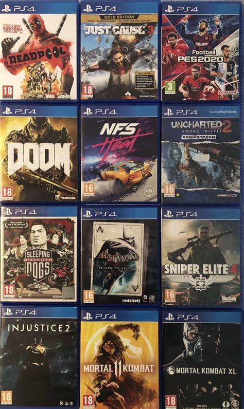 Discuri playstation 4, ps4, jocuri ps, диски пс4, игры для консоли ...