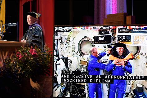 Astronaut Receives Honorary Degree—while In Space