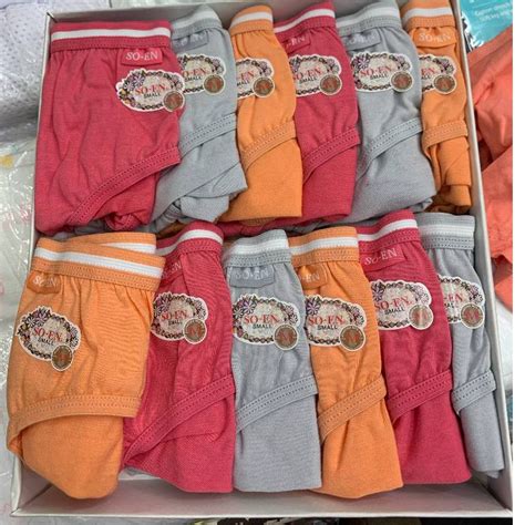 Original Authentic So En Soen Bbc Bikini Hipster Style Outside Garter Panty Pcs Dozen Pcs
