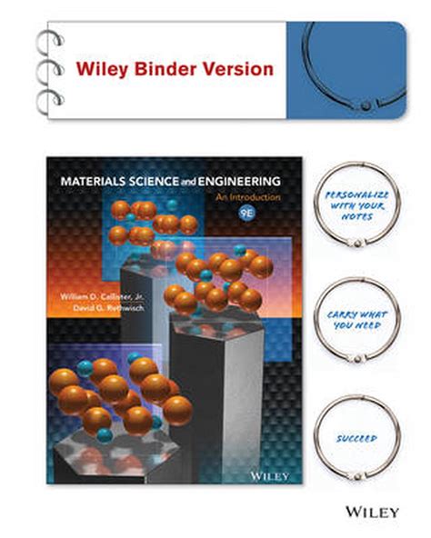 Materials Science And Engineering An Introduction E Binder Ready