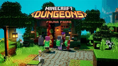 Minecraft Dungeons Introduce Fauna Faire Festival With All New