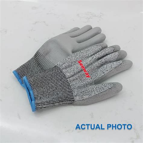 Seeway G Hppe Level En Ansi Isea Certified Anti Cutting Gloves