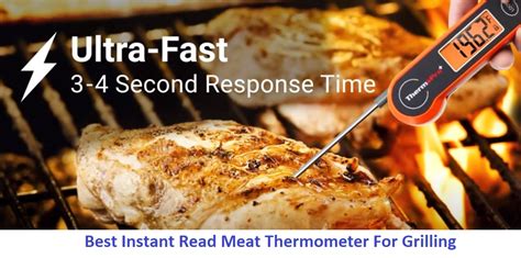 5 Best Instant Read Meat Thermometer For Grilling Reviews 2023