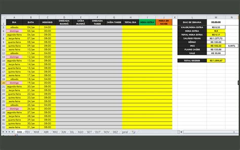 Como Fazer Planilha Para Banco De Horas Excel E Access Hot Sex Picture