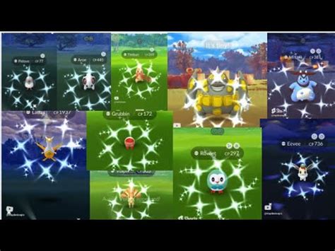 INSANE POKÉMON GO SHINY COMPILATION YouTube