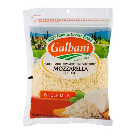 Save On Galbani Mozzarella Cheese Whole Milk Low Moisture Shredded