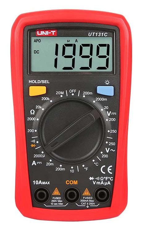 UNI T Multimeter Palm Size Digitale Multimeter Tot 250V Ac DC Met