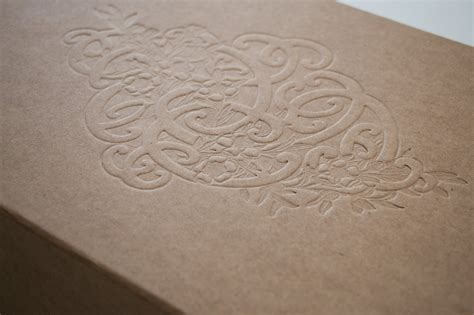 Embossed T Box Aho Creative