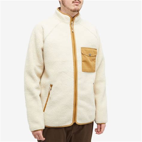 Fjällräven Vardag Pile Fleece Jacket Chalk White End Ca