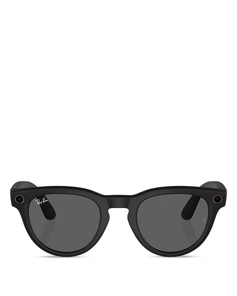 Ray-Ban Meta Headliner Round Smart Sunglasses, 50mm | Bloomingdale's