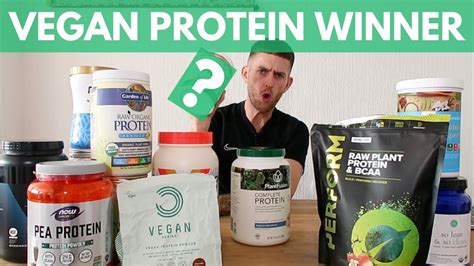 🌱i Reviewed 15 Vegan Protein Powders To See Which One Is The Best Heres The Results 🏆 Youtube