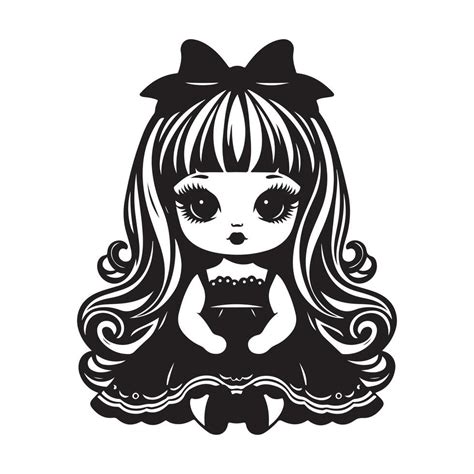 Doll Vectors Silhouette 46278034 Vector Art At Vecteezy