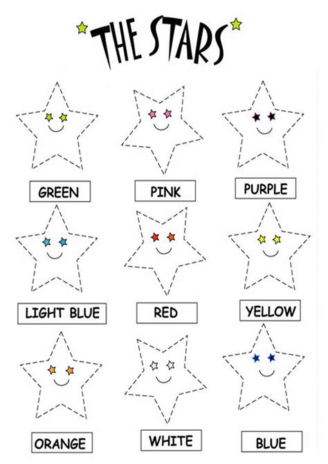 Printable Star Worksheet