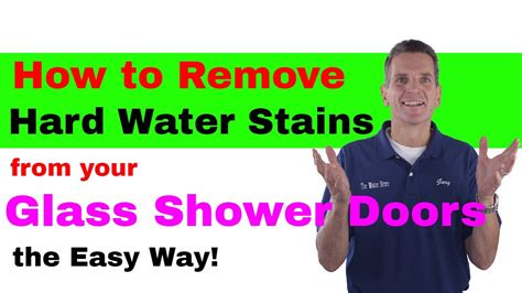 How To Remove Hard Water Stains From Glass Doors At Bridget Wisdom Blog