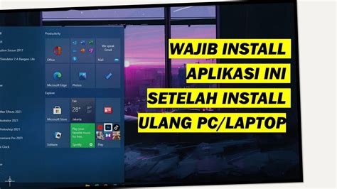 APLIKASI YANG WAJIB DI INSTALL SETELAH INSTALL ULANG PC ATAU LAPTOP