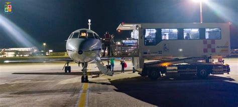 Secondo Volo Salvavita Da Cagliari A Ciampino Ieri Sera