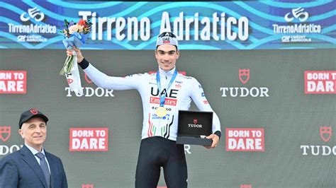 Tirreno Adriatico 2024 Juan Ayuso Frappe Fort Sur Le Chrono De La