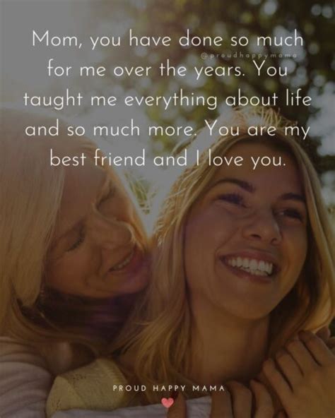 40 Heartfelt I Love You Mom Quotes For Mom With Images