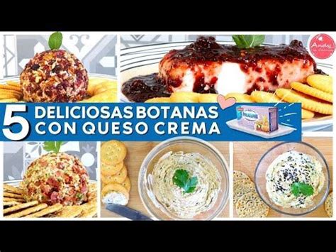 Botanas Con Queso Crema Deliciosas Para Tu Cena Navide A O Posada