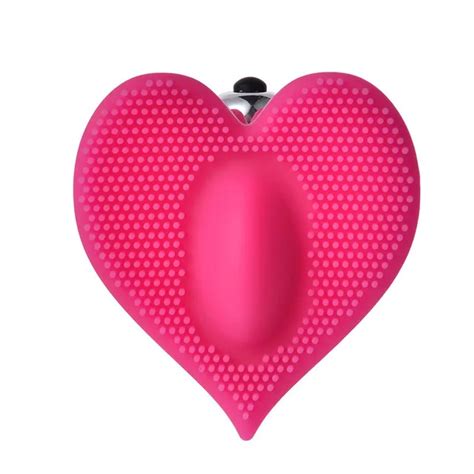 Sex Products Powerful Heart Shaped Mini Vibrator Clitoris Stimulator