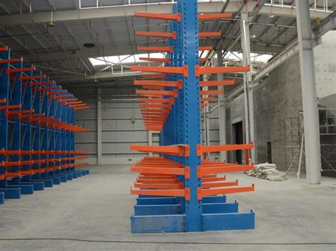 Heavy Duty Warehouse Storage Cantilever Pipe Rack For Steel Unracking