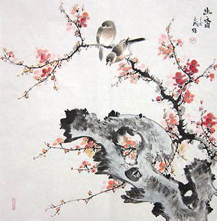 Chinese Plum Blossom Paintings China Plum Blossom Art Scrolls