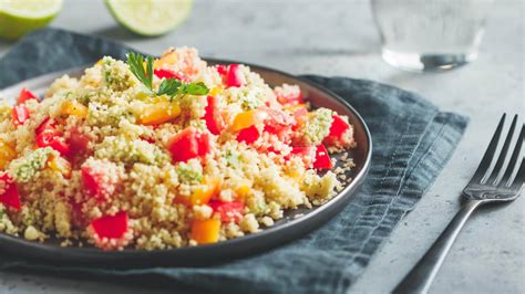 Würziger Couscous Salat 100 vegan Super lecker HelloVegan de