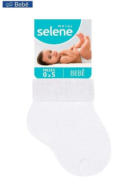 Meia Selene 1065 002 500 Branco Meias Sao Jorge