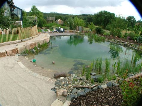 Natural Swimming Pool With A Beach Entrance Swimming Pond Natural