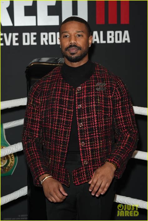 Photo: michael b jordan creed 3 photocall 12 | Photo 4894116 | Just Jared: Entertainment News