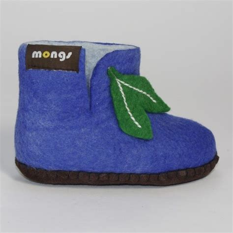 Mongs Hausschuhe Baby Mongs Blau Avocadostore Hausschuhe