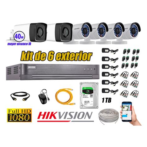 Ripley Kit C Mara Seguridad Hikvision Ri F F I