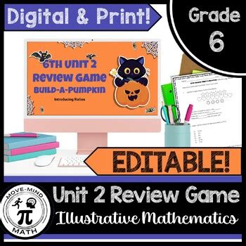 6th Grade Illustrative Mathematics Unit 2 Review Game Introducing Ratios