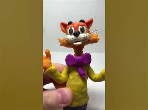 Кот Леопольд из пластилина. #пластилин #котлеопольд - YouTube