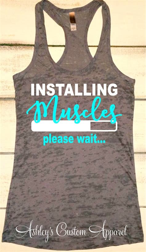 Funny Fitness Shirts Inspirational Work Out Tanks Womens