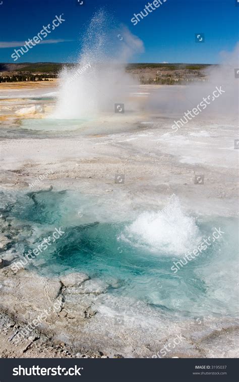 Yellowstone Geysers Stock Photo 3195037 | Shutterstock