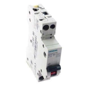 Disjoncteur SIEMENS 20A Ph N Courbe C 4 5kA 5SL3020 7KL 123elec