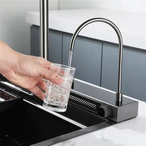 All In One Smart Luxurious Kitchen Sink With Intelligent Digital