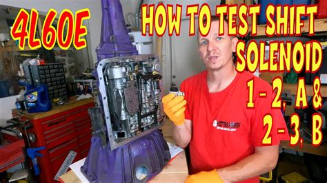 🔧 Gm 4l60e How To Test Shift Solenoid A And B 🔧 Youtube